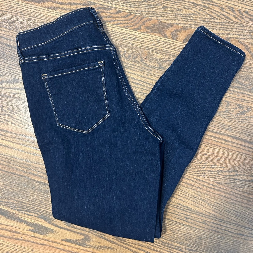 Old Navy Women's Skinny Jeans - Dark Blue